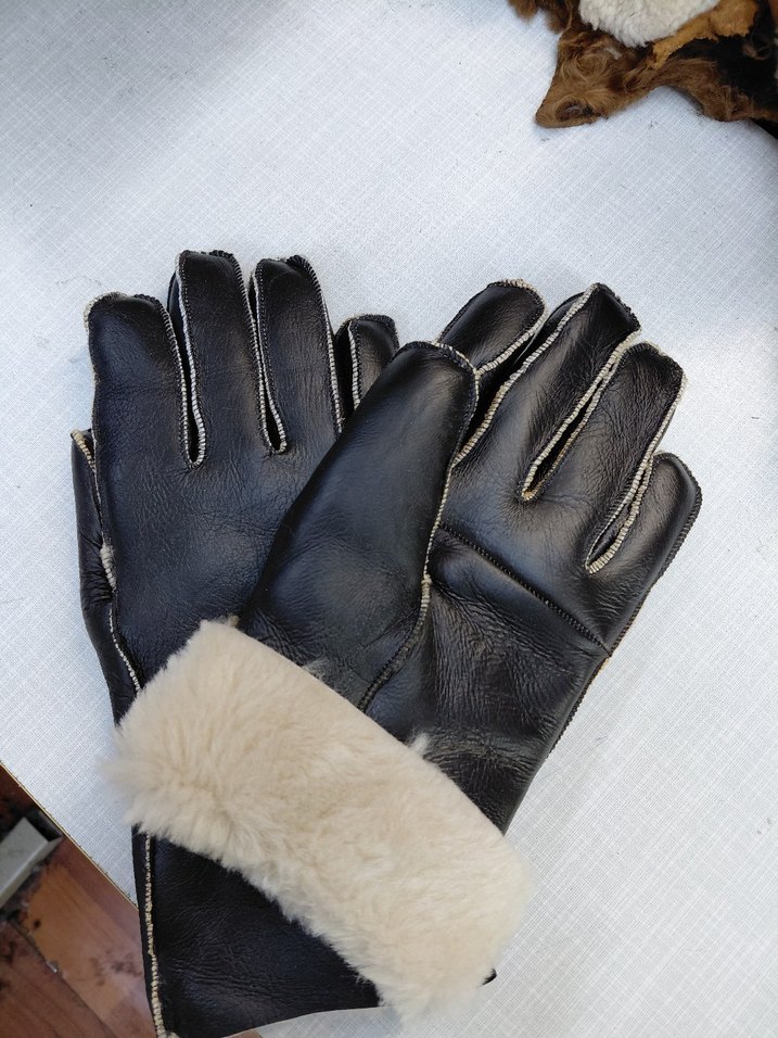 Hakiki Kuzu Deri Eldiven-Unisex - Görsel 2