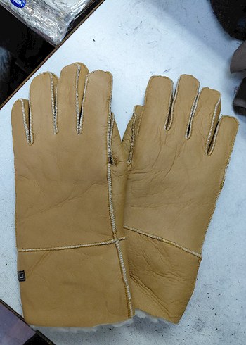 Hakiki Kuzu Deri Eldiven-Unisex - Görsel 2