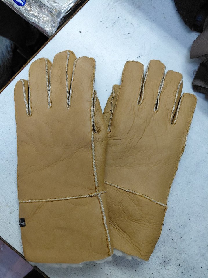 Hakiki Kuzu Deri Eldiven-Unisex - Görsel 2