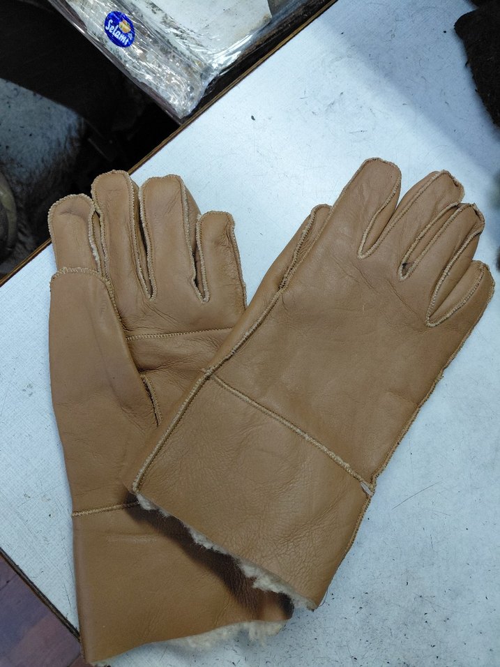 Hakiki Kuzu Deri Eldiven-Unisex - Görsel 2