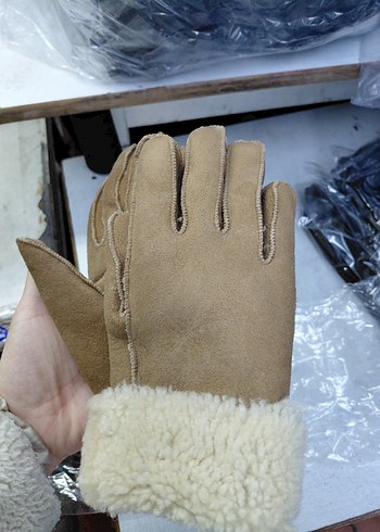 Hakiki Kuzu Deri Eldiven-Unisex - Görsel 2