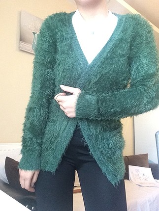 Peluş hırka