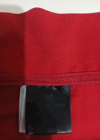 Kırmızı Kadın Fermuarlı Spor Ceket - Görsel 6