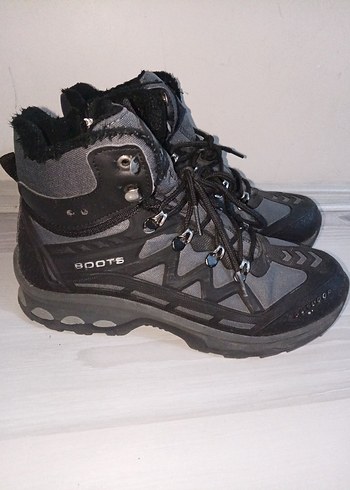 Gri Bağcıklı Erkek Outdoor Bot - Görsel 3