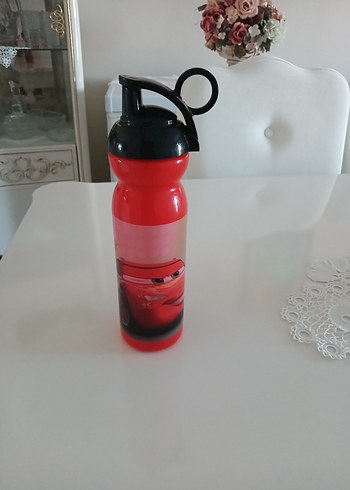 Kırmızı Çocuk Su Matarası - Görsel 4