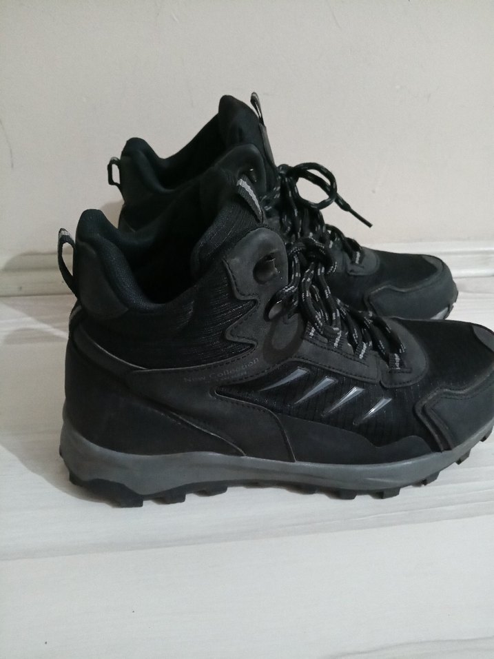 Siyah Bağcıklı Erkek Outdoor Botları - Görsel 3