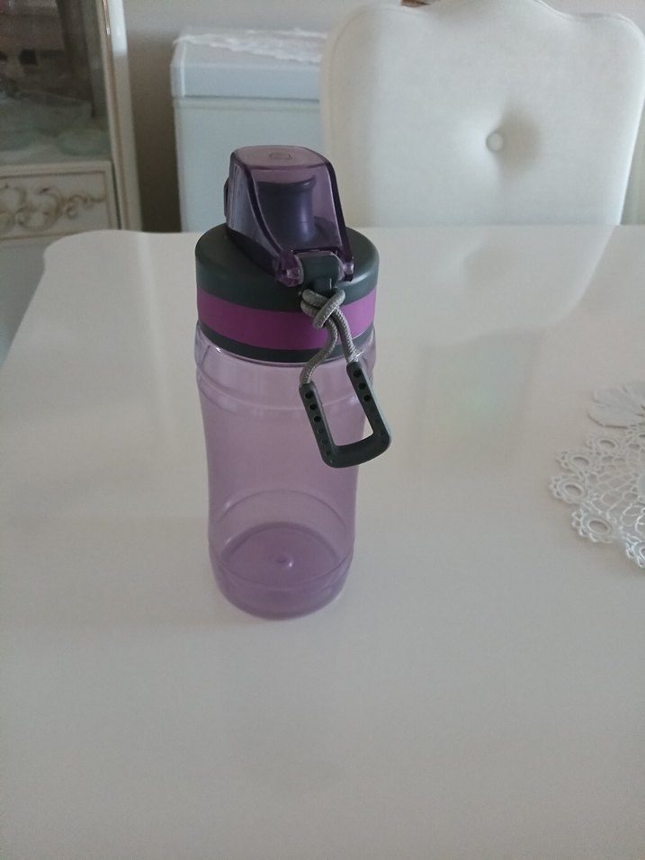 Mor Çocuk Termos Su Şişesi. - Görsel 2