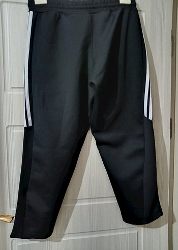 Adidas Siyah Bağcıklı Erkek Eşofman Altı - Görsel 3