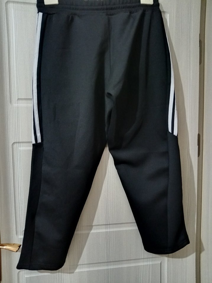 Adidas Siyah Bağcıklı Erkek Eşofman Altı - Görsel 3