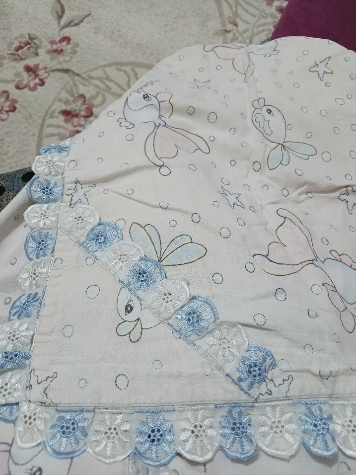 Gupurlu Renkli Bebek Battaniyesi - Görsel 3