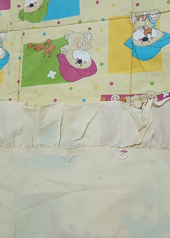 Renkli Baskılı Çocuk Uyku Seti - Görsel 6