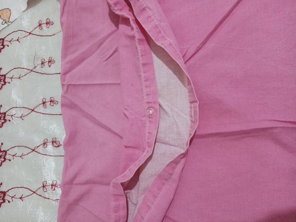 Pembe Baskılı bebek Nevresim ve Çarşaf Takımı - Görsel 3