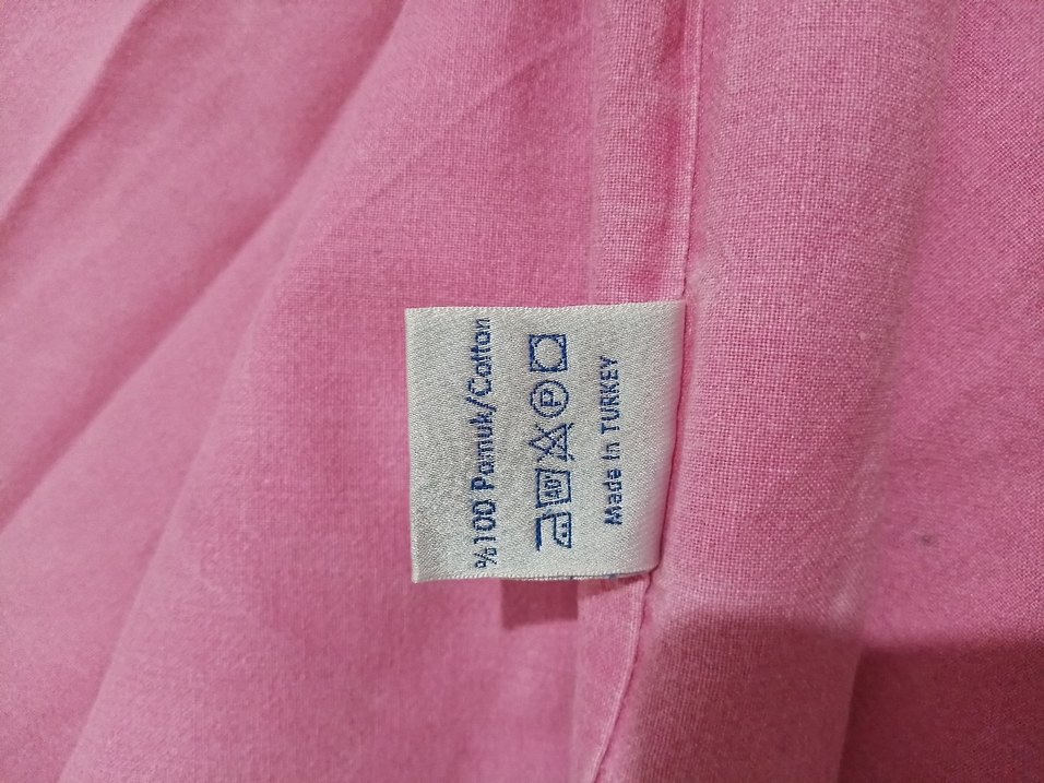 Pembe Baskılı bebek Nevresim ve Çarşaf Takımı - Görsel 4