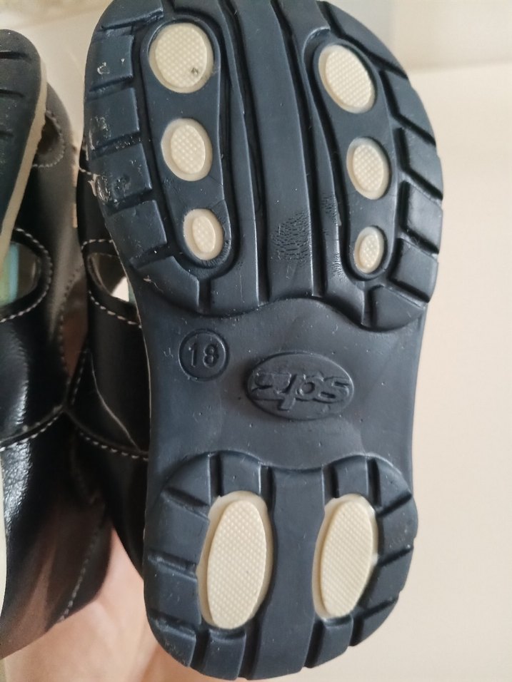 Erkek Bebek Mavi Nakışlı İlk Adım Ayakkabısı - Görsel 4