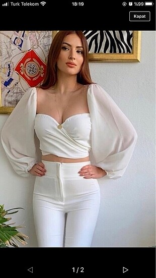 Beyaz bustiyer