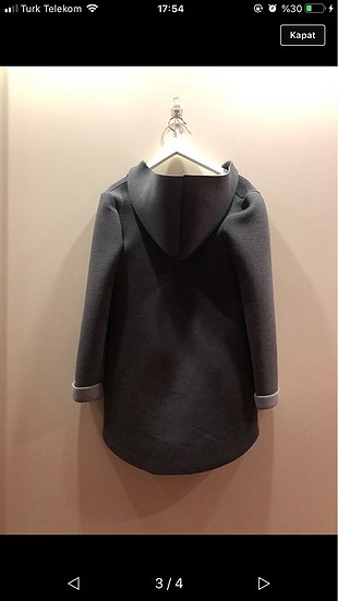 Abercrombie & Fitch Gri ceket