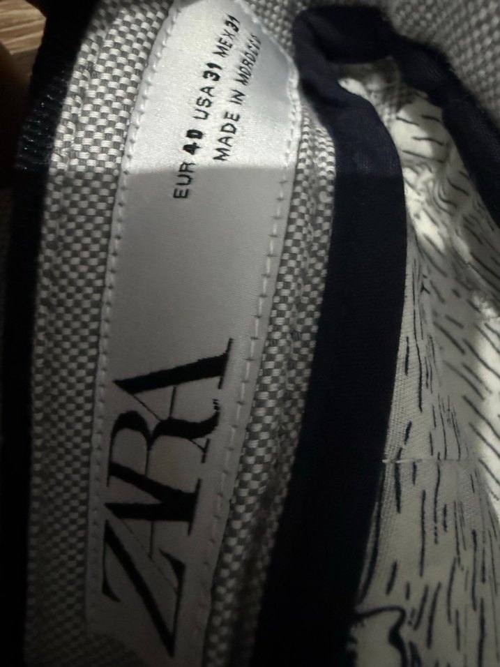 Gri Keten Erkek Mini Şort - Görsel 2