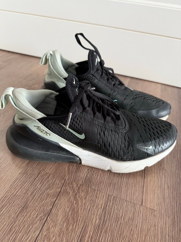 Orijinal Siyah Bağcıklı Kadın Spor Ayakkabı - Görsel 2