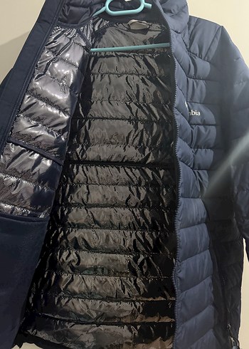 Columbia mavi Fermuarlı Erkek Mont - Görsel 4