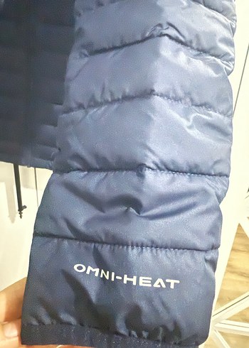 Columbia mavi Fermuarlı Erkek Mont - Görsel 2