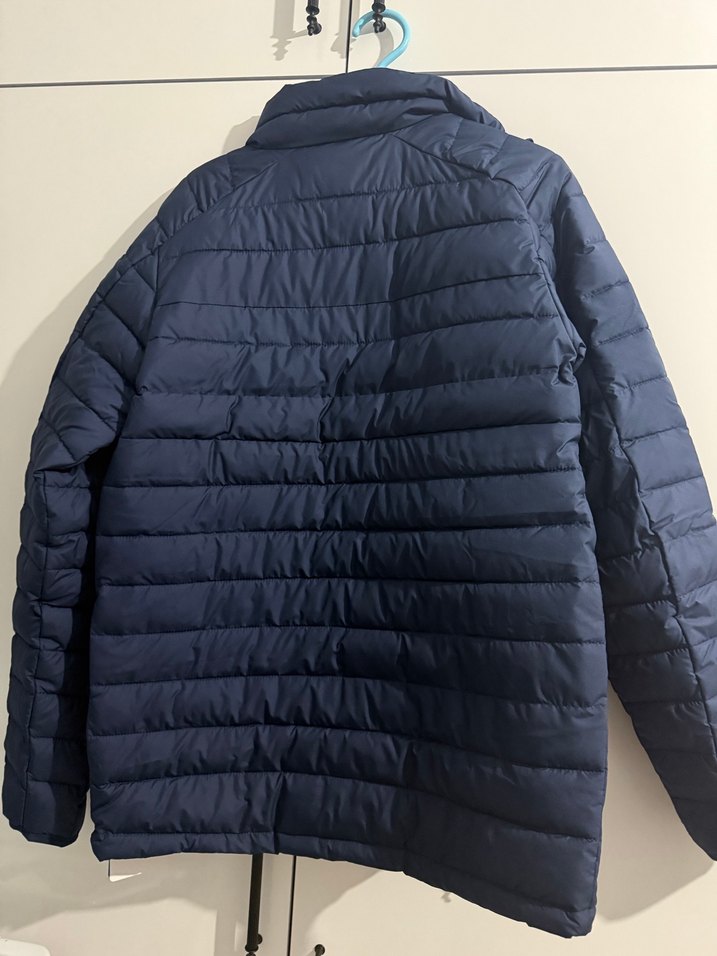 Columbia mavi Fermuarlı Erkek Mont - Görsel 5