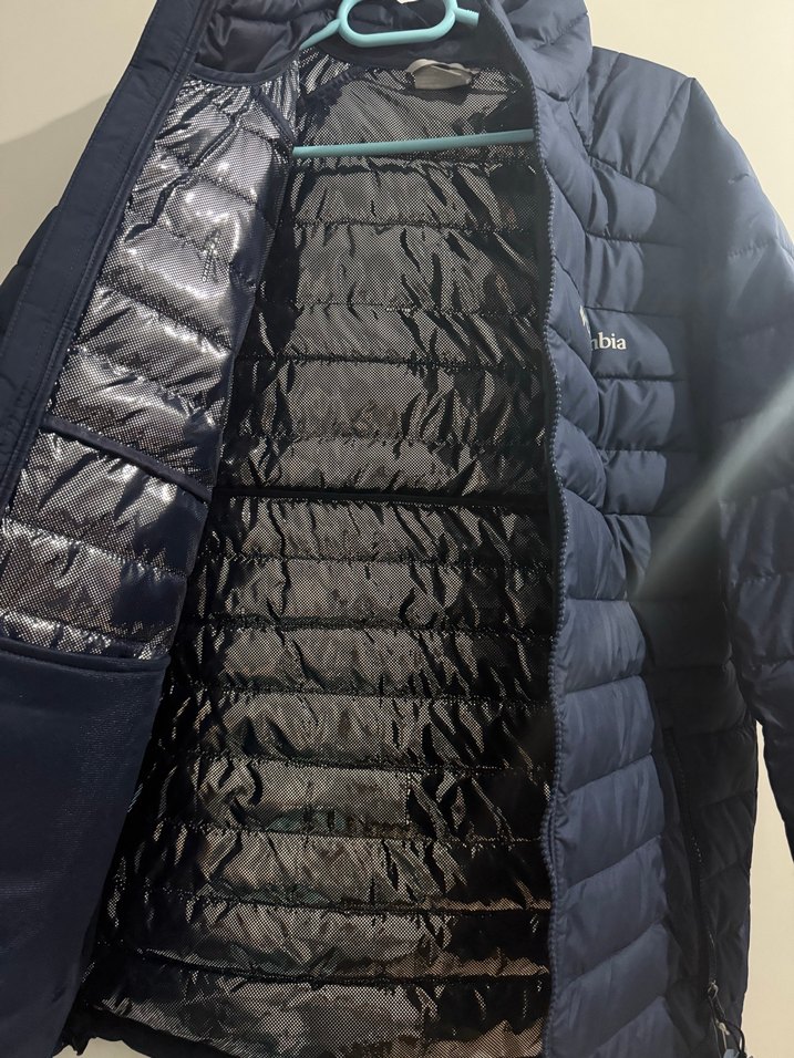 Columbia mavi Fermuarlı Erkek Mont - Görsel 4