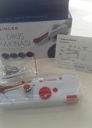  Beden Singer el dikiş makinası. Singer mini el dikiş makinası hafif, k