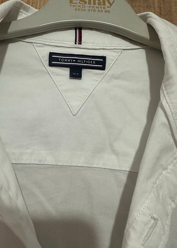 Tommy Hilfiger Beyaz Uzun Kollu Gömlek - Görsel 2