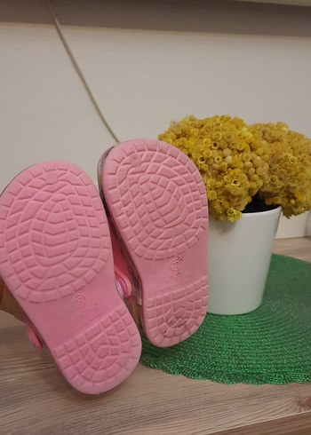 27 Beden Kız Çocuk Pembe Terlik