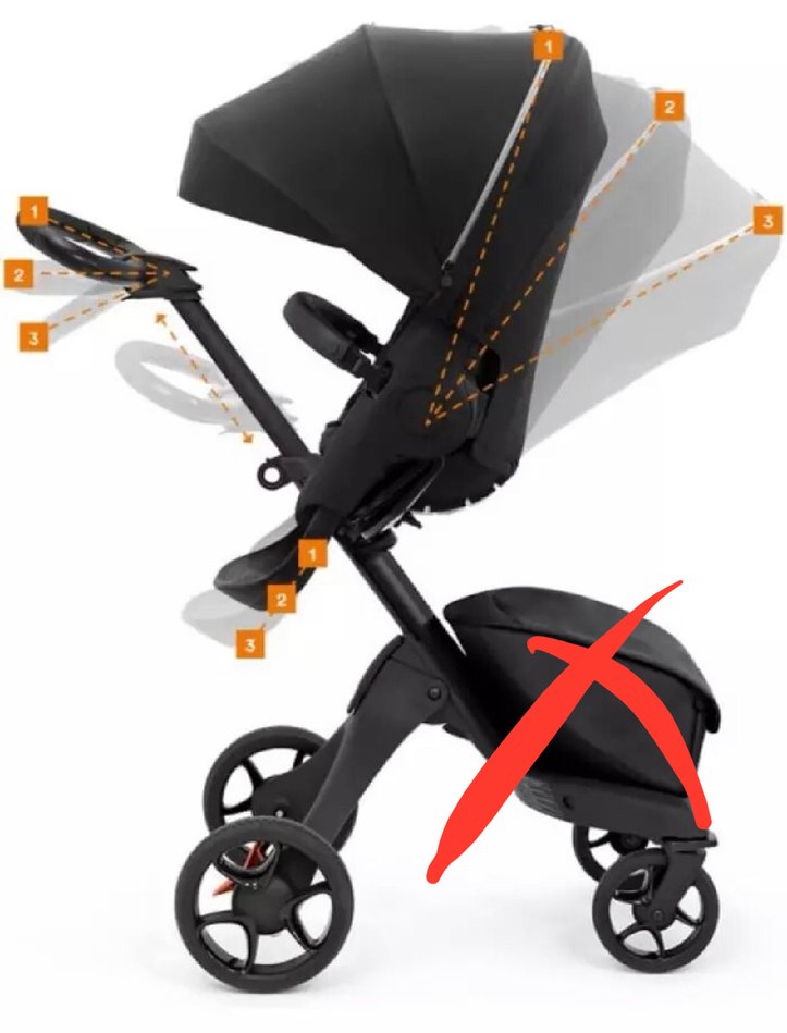 STOKKE Xplory Bebek Arabası Ve BeSafe Ana Kucağı - Görsel 5