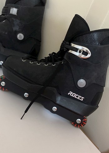 Siyah Kaykay Pateni, Tokalı, Grunge Punk Tarzı - Görsel 3