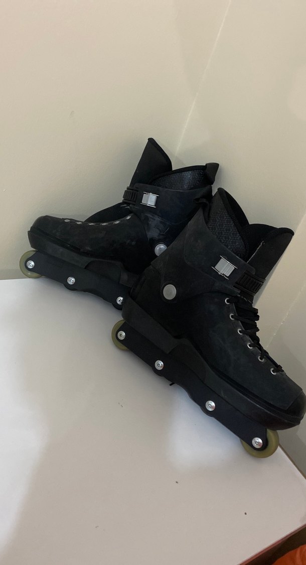 Siyah Kaykay Pateni, Tokalı, Grunge Punk Tarzı - Görsel 5