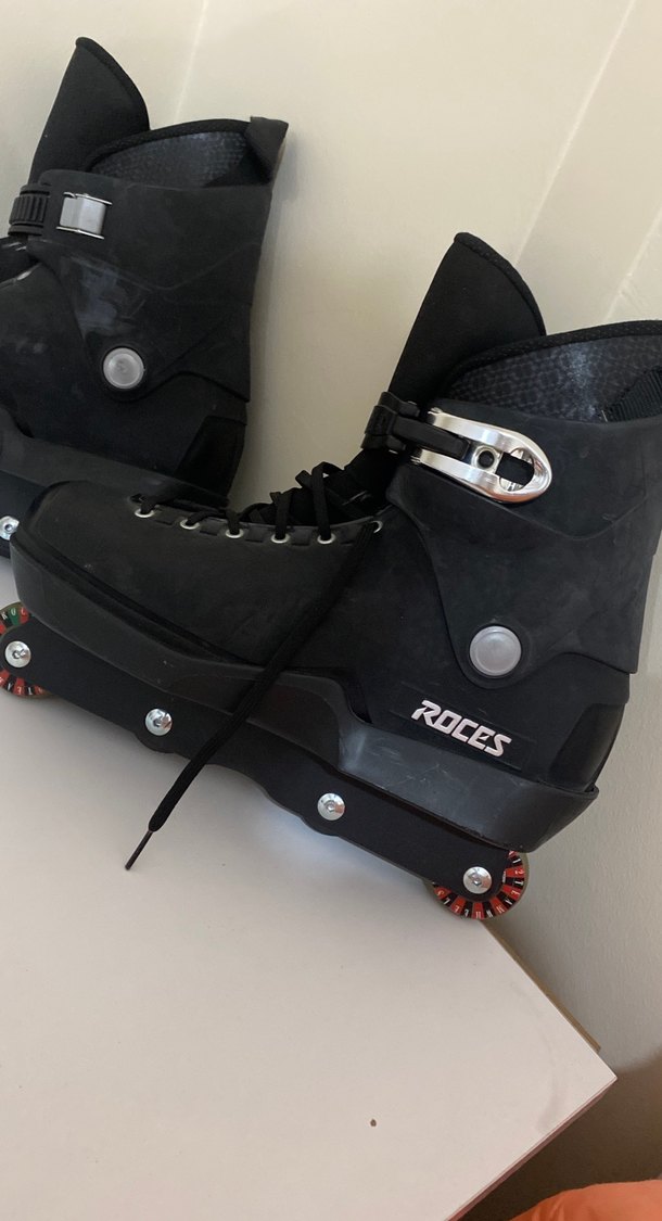 Siyah Kaykay Pateni, Tokalı, Grunge Punk Tarzı - Görsel 3