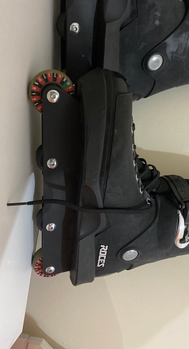 Siyah Kaykay Pateni, Tokalı, Grunge Punk Tarzı - Görsel 4