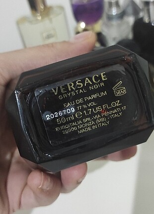 Versace Vercase cyrstal noir