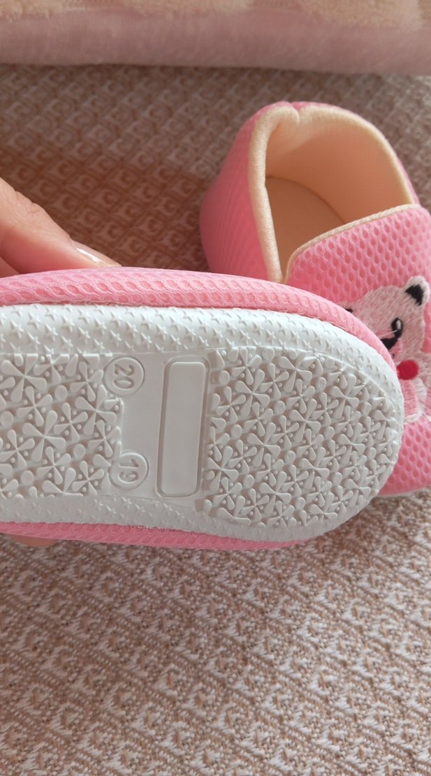 Nakışlı Pembemsi Kız Çocuk Ev Terliği - Görsel 5