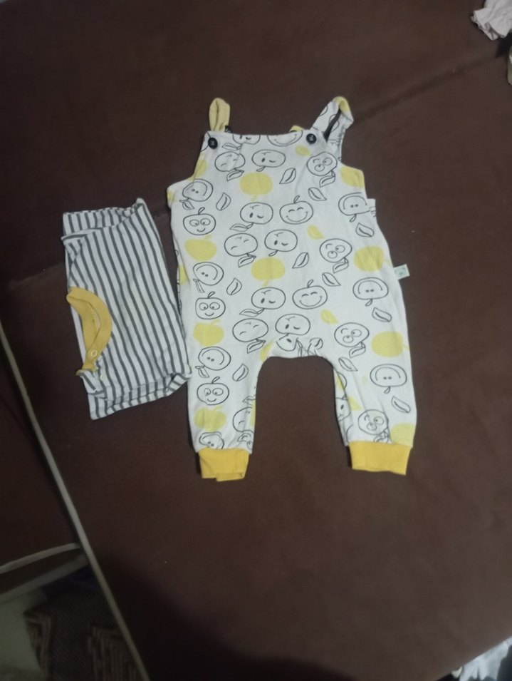 Erkek Bebek Lacivert Fermuarlı Kayak Tulumu - Görsel 2