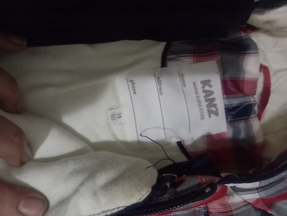 Erkek Bebek Lacivert Fermuarlı Kayak Tulumu - Görsel 5