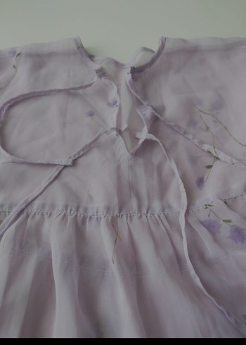 American Vintage Coquette Uzun Lila Elbise