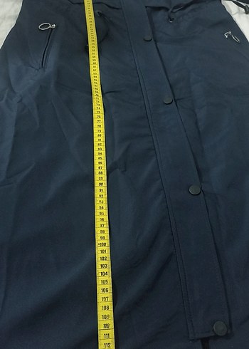 Kadın Lacivert içi peluşlu mont - Görsel 6