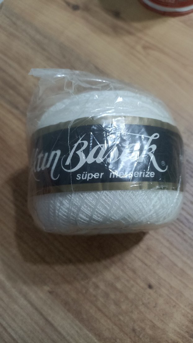 Altun Başak Beyaz İp Topu 50 numara - Görsel 3