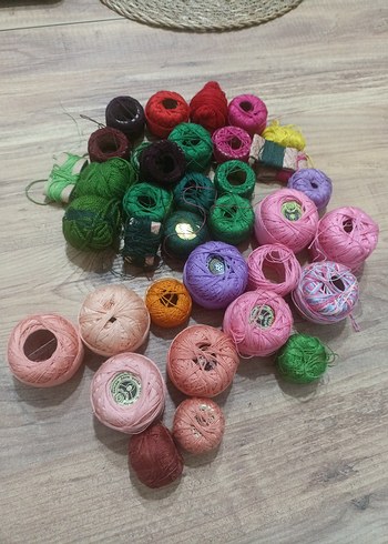 Renkli El İşi İplik Seti - Görsel 2