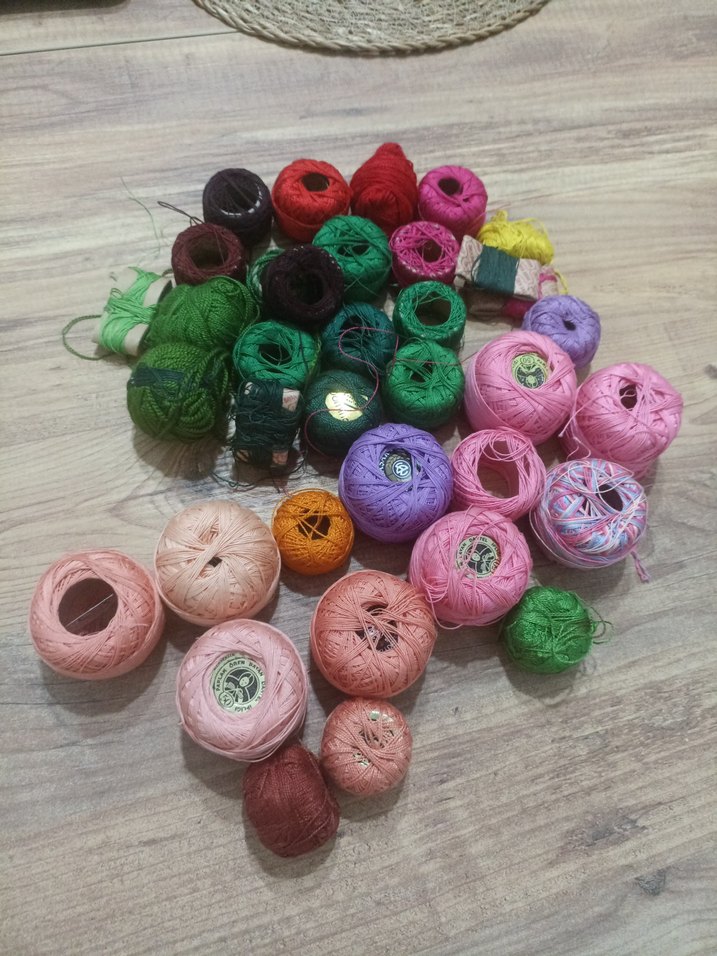 Renkli El İşi İplik Seti - Görsel 2