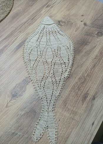 Bohem Tarzı El Yapımı Balık Motifli Dantel - Görsel 5