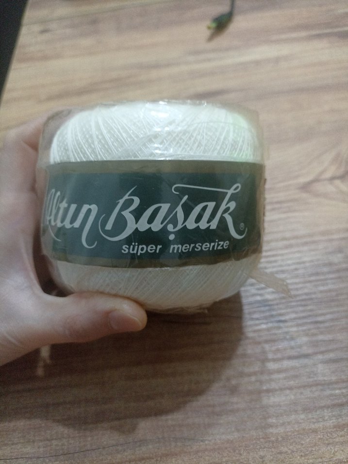 Altın Başak Parlak Dantel İpi 70 No - Görsel 2