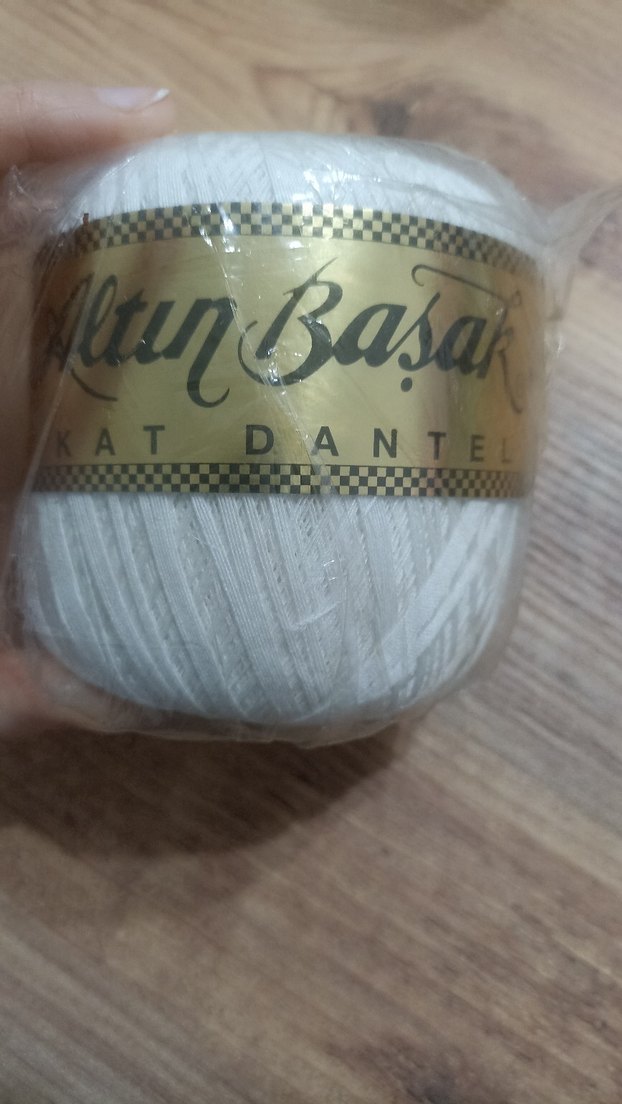Beyaz Pamuklu El İpliği No:50 - Görsel 3