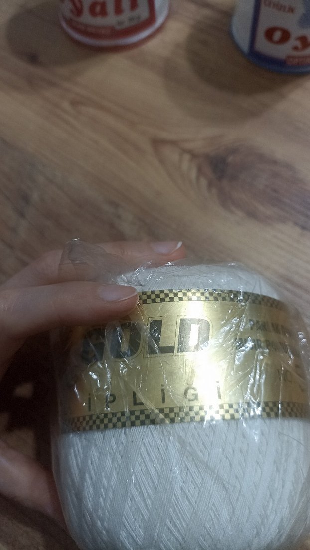 Beyaz Pamuklu El İpliği No:50 - Görsel 2