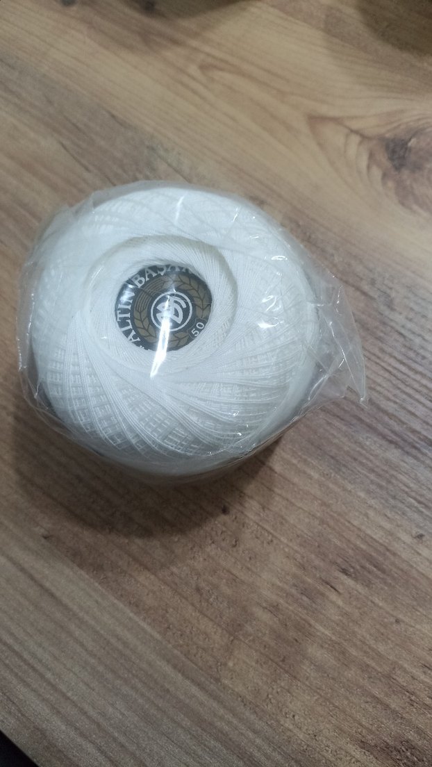 Beyaz Süper Negerize İplik Topu - Görsel 3