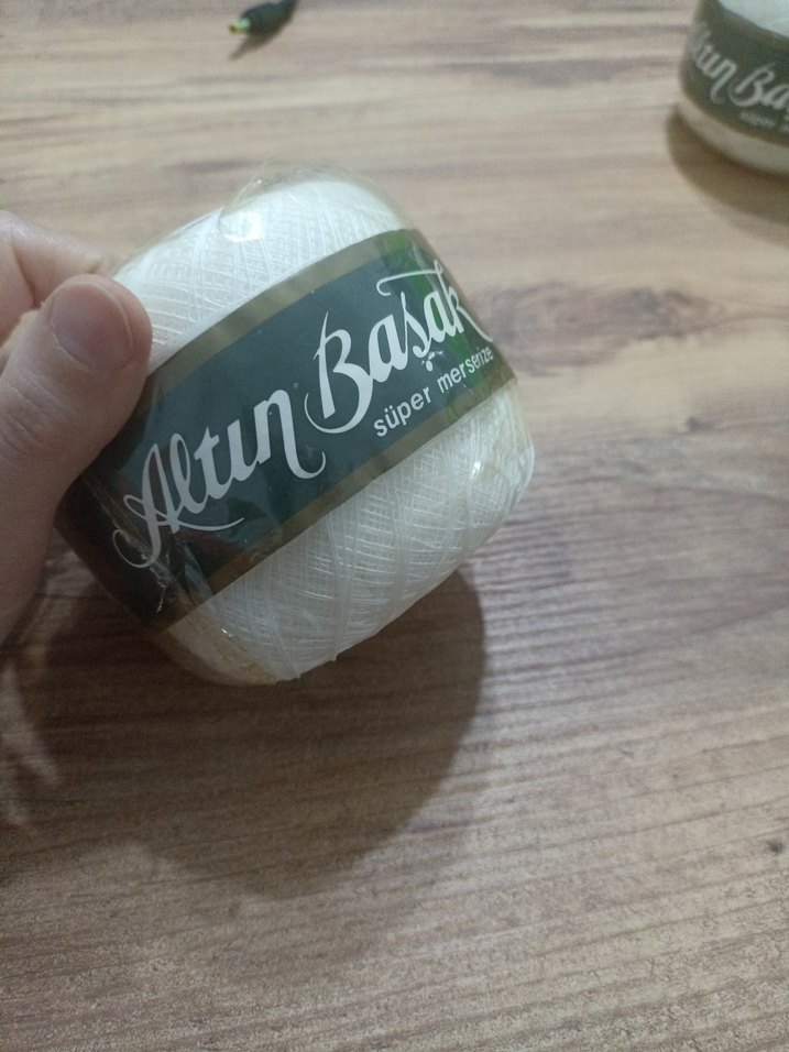 Beyaz Süper Negerize İplik Topu - Görsel 2