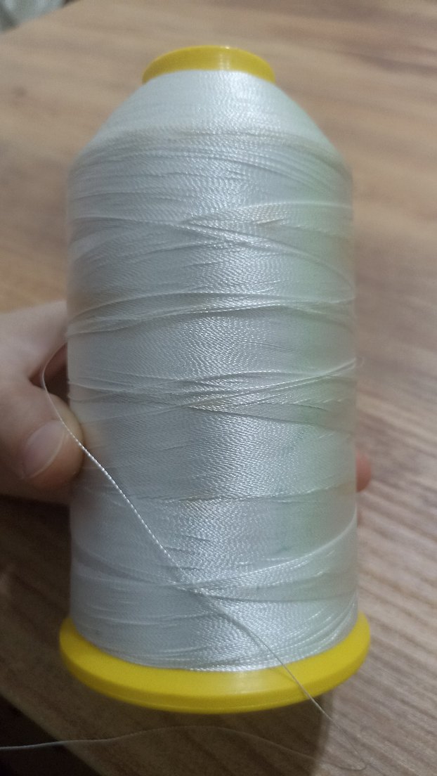 Beyaz Parlak El İşi İpi - Görsel 2